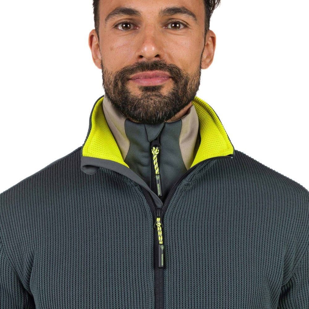 Mikina ROSSIGNOL Cieloalto fleece fz Onyx Grey - Technické mikiny - 4