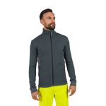 Mikina ROSSIGNOL Cieloalto fleece fz Onyx Grey