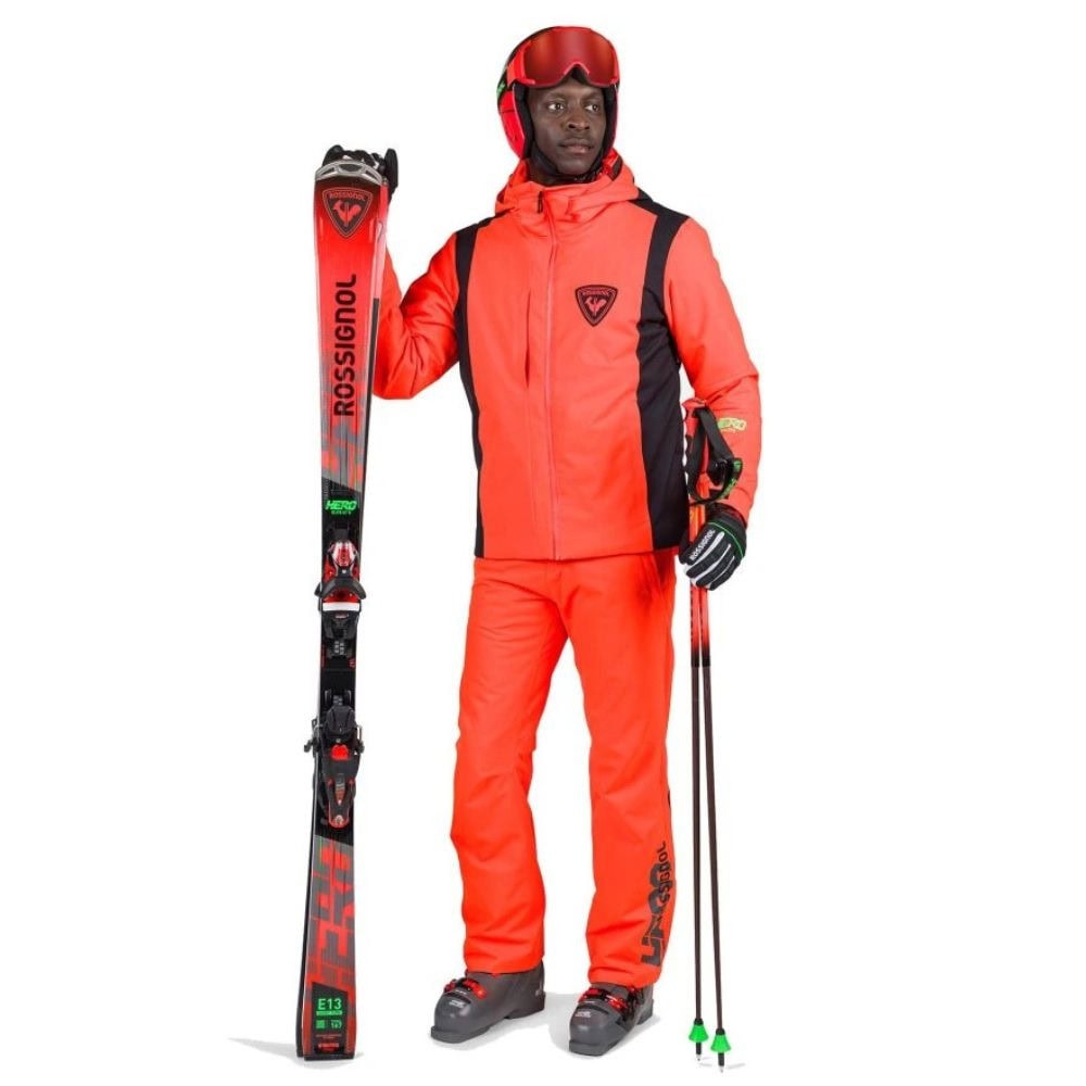 Lyžiarsky komplet ROSSIGNOL Hero Velika Neon Red & Hero Velika Neon Red - SETY - Lyžiarske oblečenie - 1