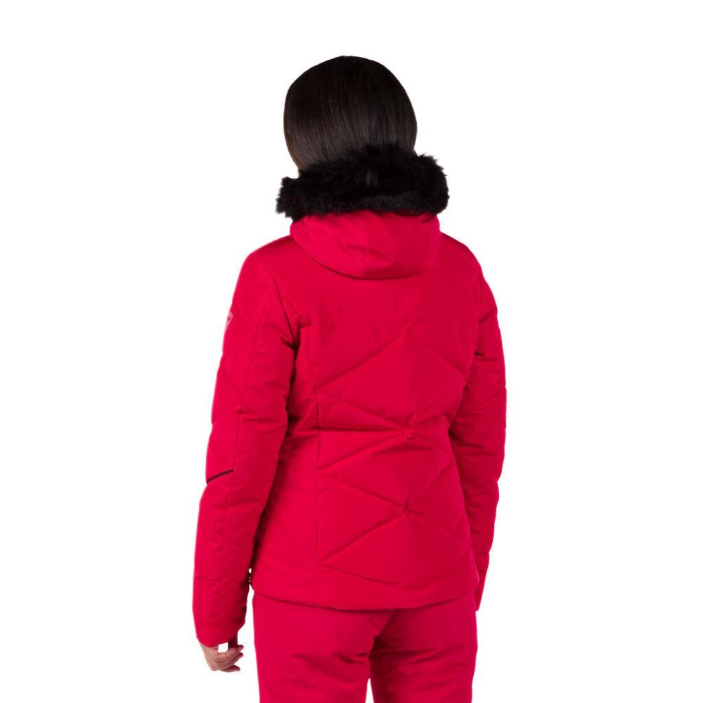 Dámska lyžiarska bunda ROSSIGNOL Staci Pearly Red - Lyžiarske bundy - 2
