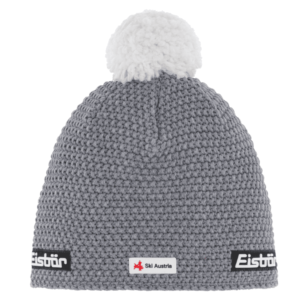 Zimná čiapka EISBÄR Jamie Pompon Mü SKA/ Sivo-biela - Čiapky - 1