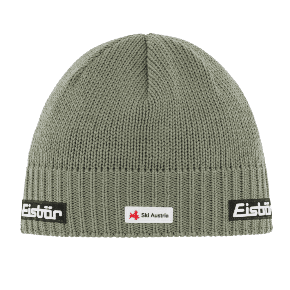 Zimná čiapka EISBÄR Star Pompon Mü SKA/ Sivo-zelená - Čiapky - 1