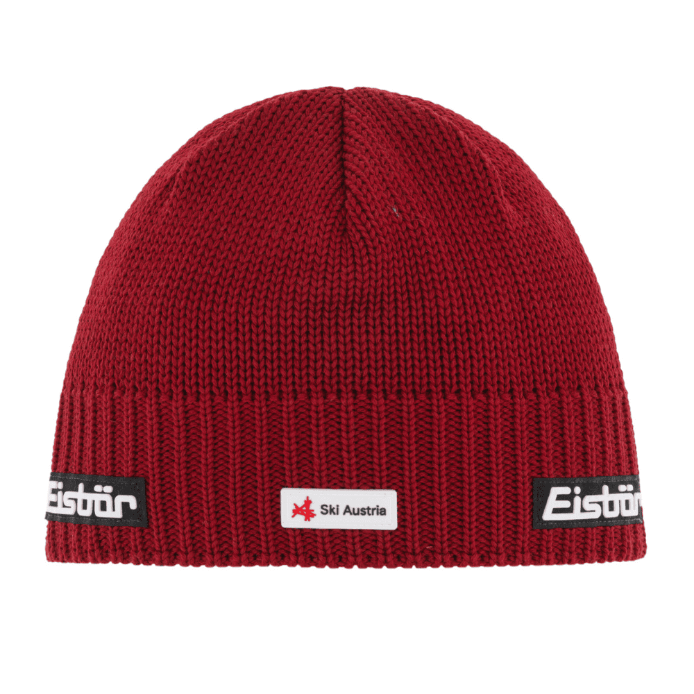 Zimná čiapka EISBÄR Star Pompon Mü SKA - Červená - Čiapky - 1