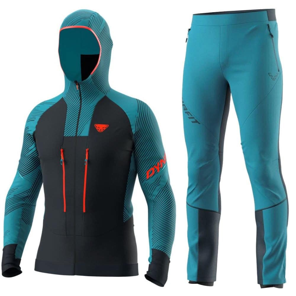 Komplet DYNAFIT TLT GTX Jacket M Storm Blue & Speed Dynastretch Pant M Storm Blue - SETY - Skialpové oblečenie - 1