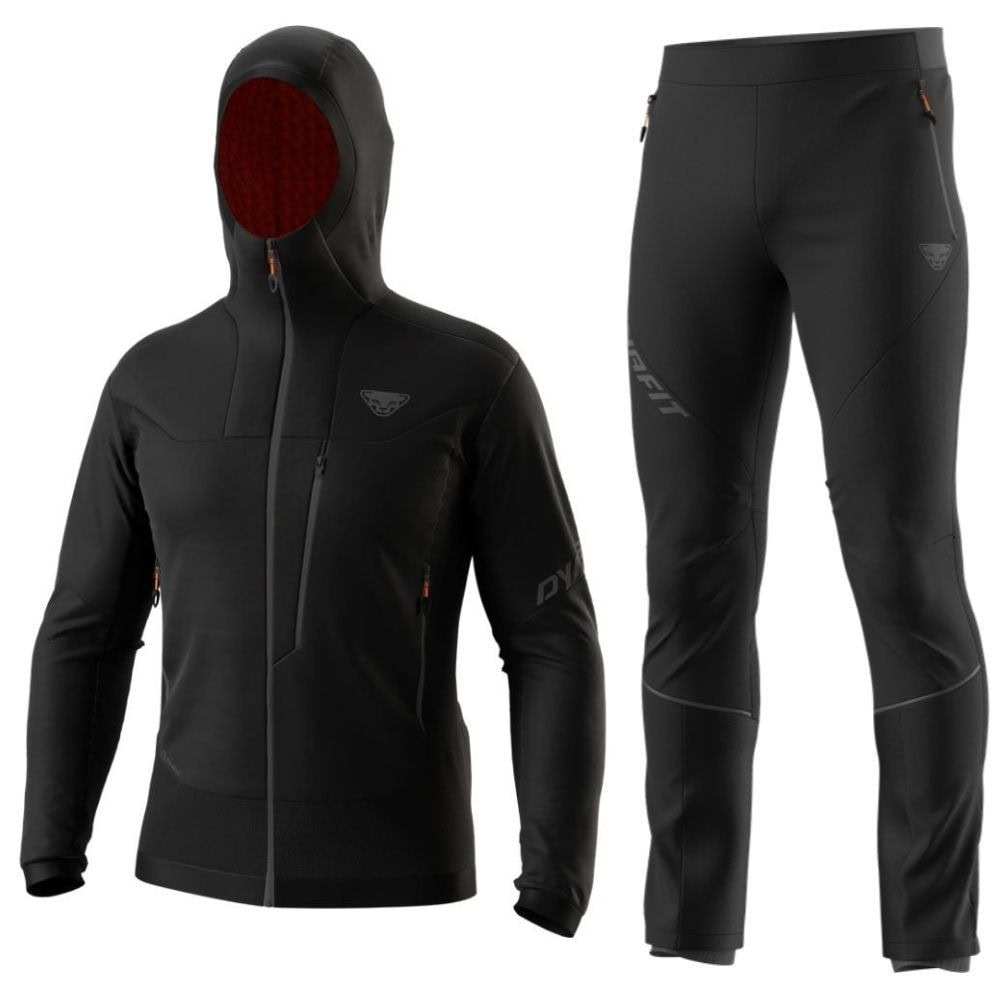 Komplet DYNAFIT Free Alpha® Direct M Black & Speed Dynastretch Pant M Black - SETY - Skialpové oblečenie - 1