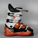 Jazdené bazárové lyžiarky ROSSIGNOL Comp J4 Orange