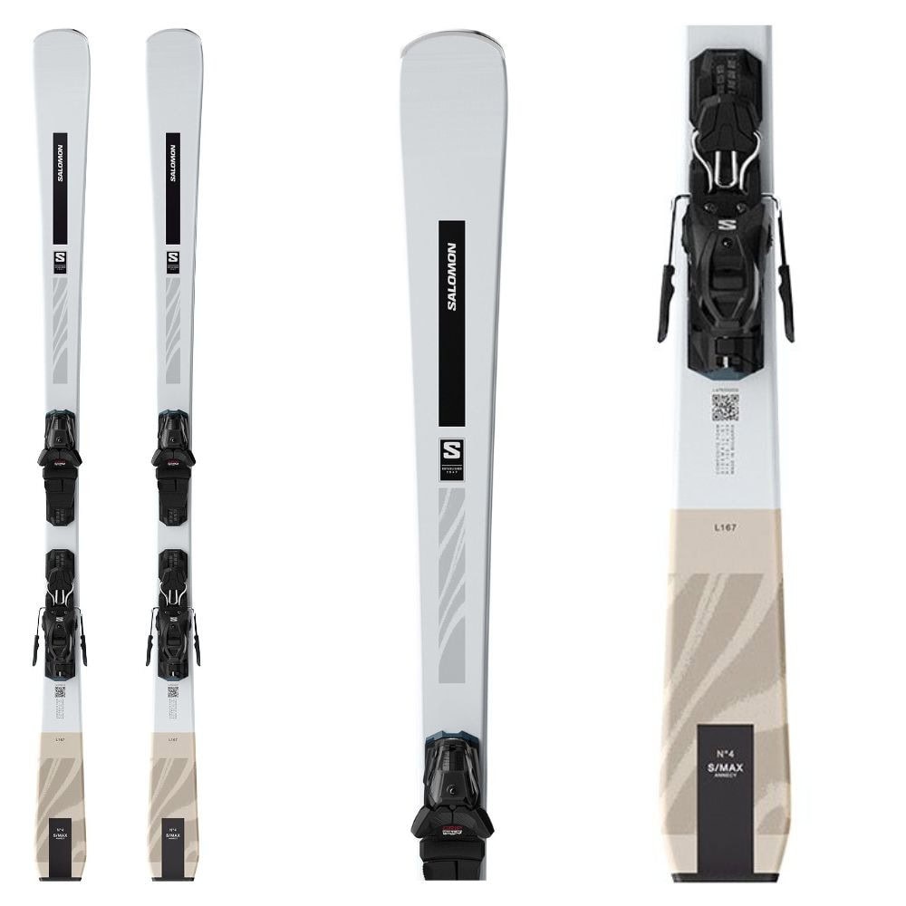 Zjazdové lyže SALOMON E S/Max N°4 + viazanie M10 GW L80 W - Dámske lyže - 1