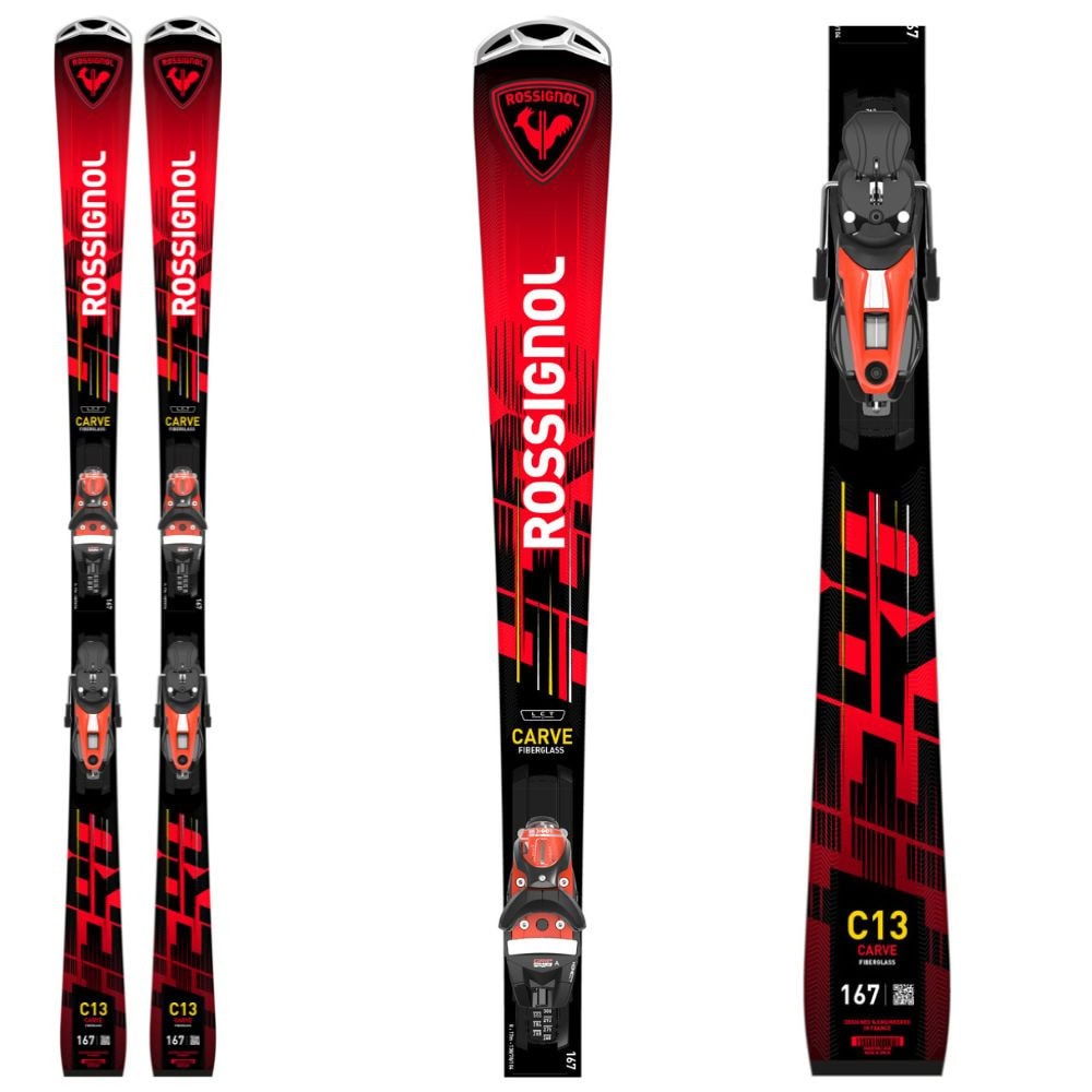 Zjazdové lyže ROSSIGNOL Hero Carve Konect + NX12