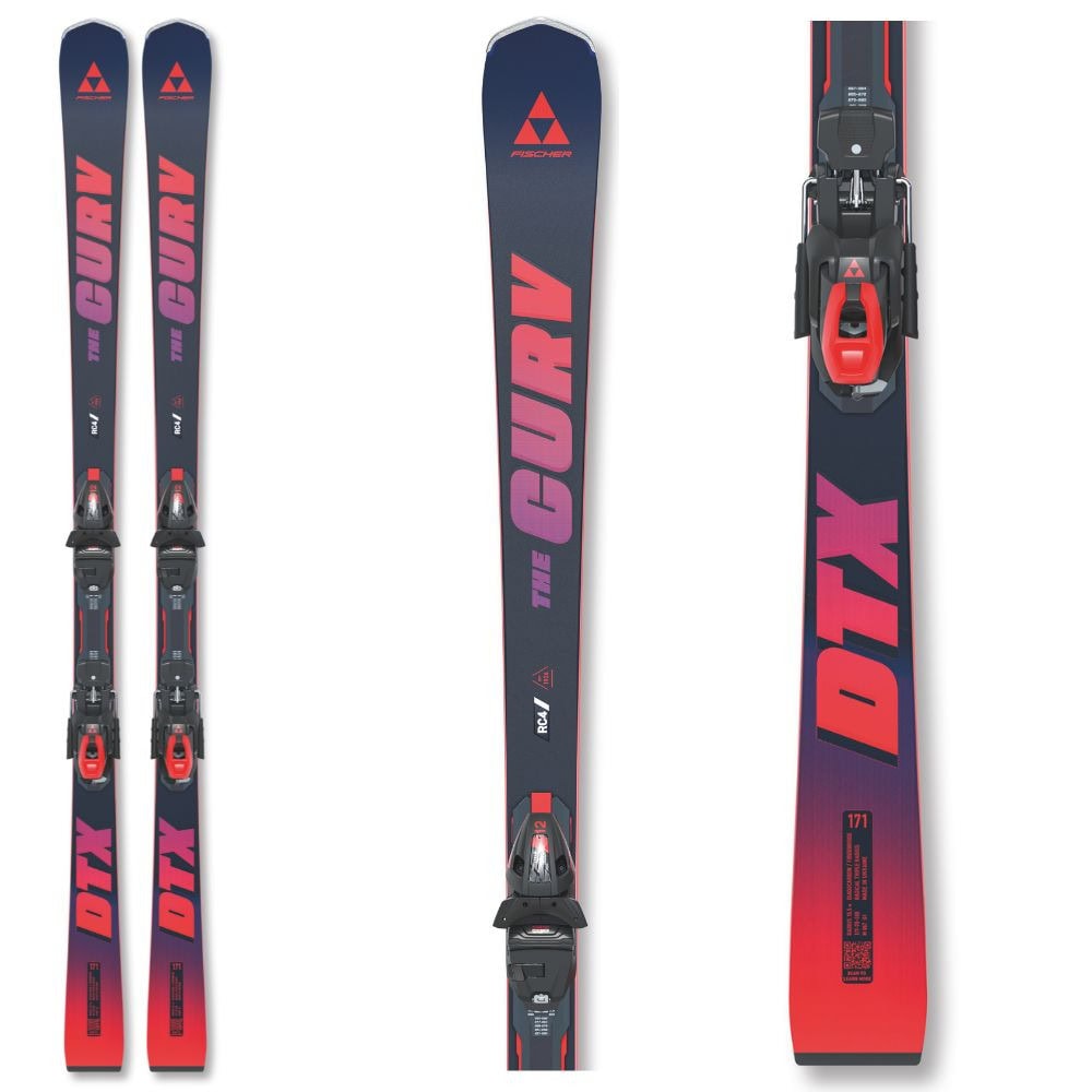 Zjazdové lyže FISCHER The Curv DTX M-Track + RSX 12 GW Powerrail - Pánske lyže - 1
