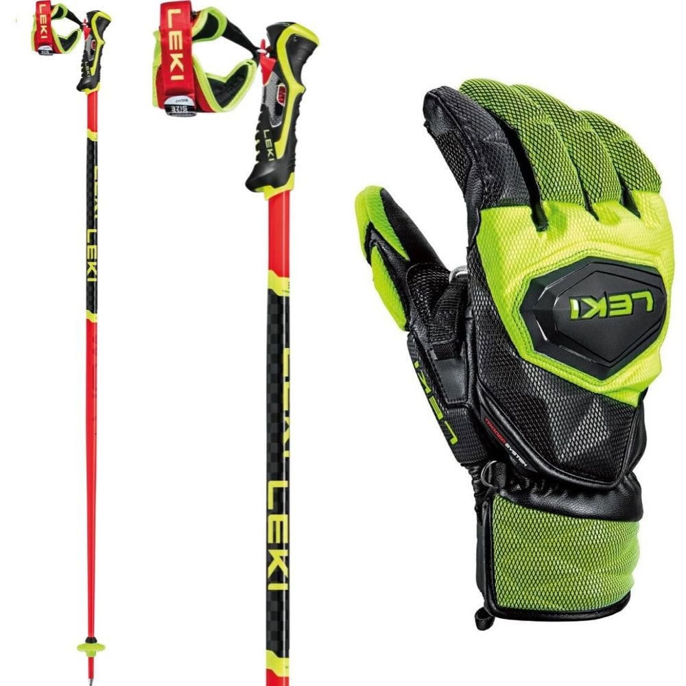 Set LEKI WCR SL 3D Red & WCR Venom SL 3D - Pánske palice - 1