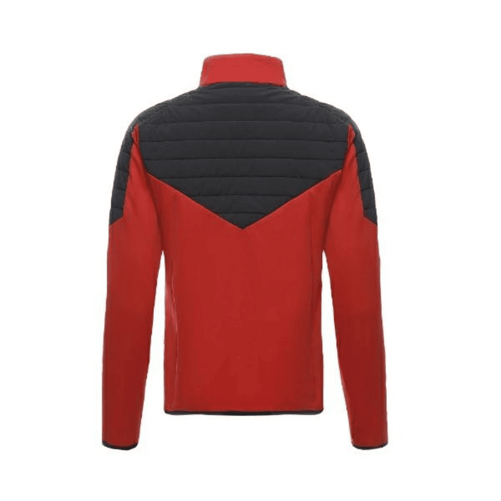Mikina DAINESE MEVO FULL ZIP MID- Stretch-Limo- Červená - Technické mikiny - 2