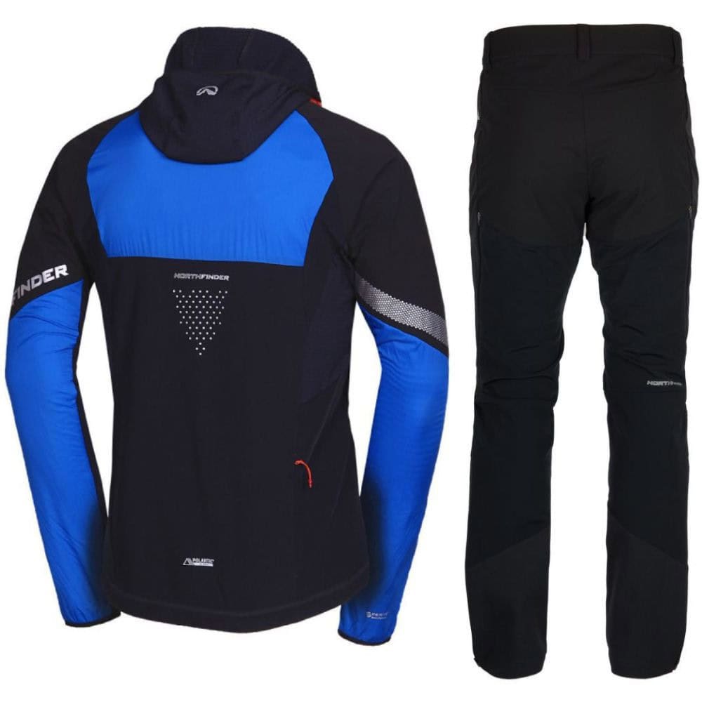 Komplet NORTHFINDER Solisko Polartec Alpha Direct Darkblue/Black & Skitouringové nohavice Rysy Blk - SETY - Skialpové oblečenie - 2