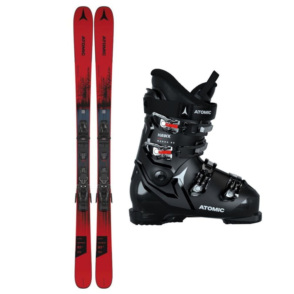 Lyžiarsky set ATOMIC Maverick 83 RX Red - Pánske lyže - 1