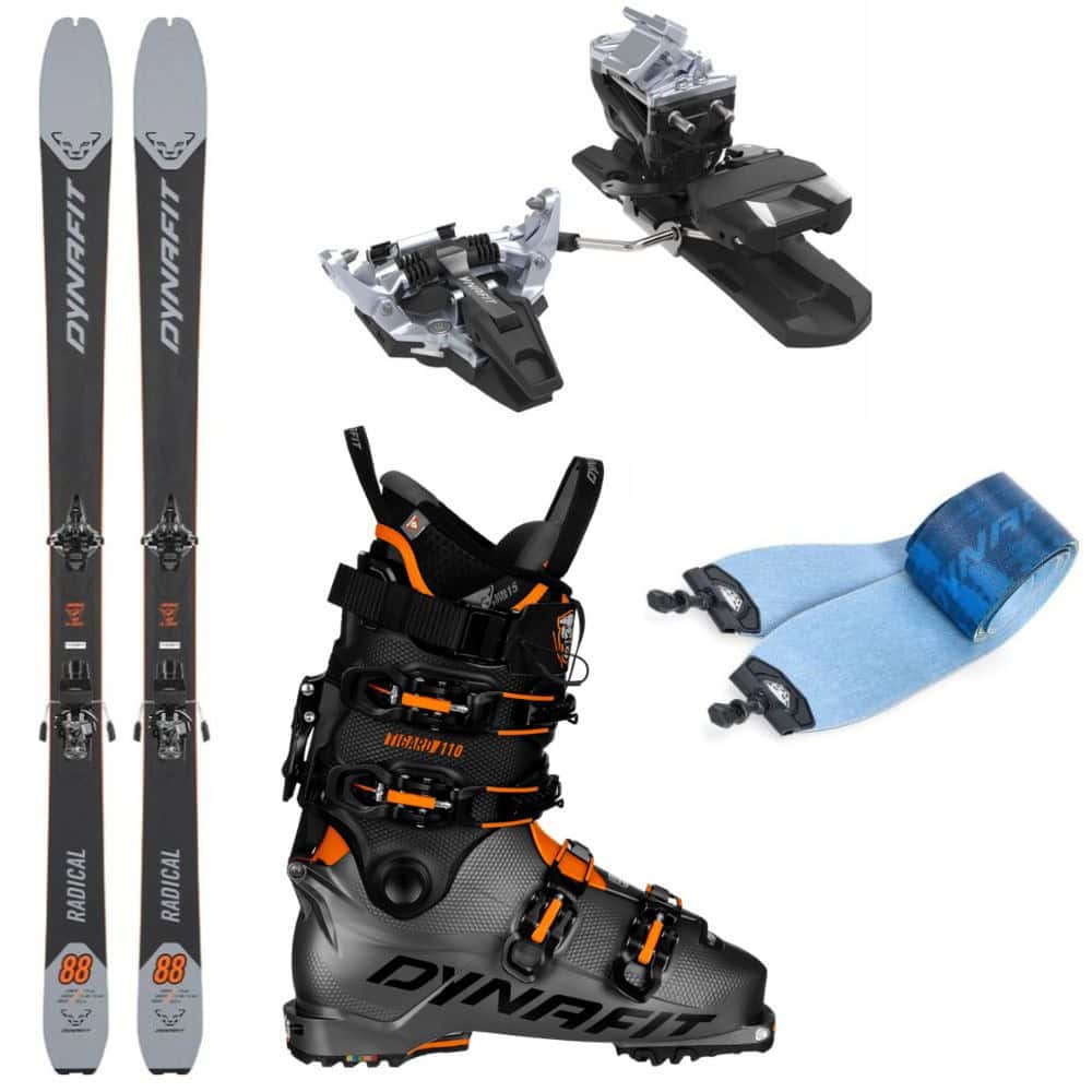 Skialpový set DYNAFIT Radical 88 Moon 2 - Skialp sety -Unisex - 1