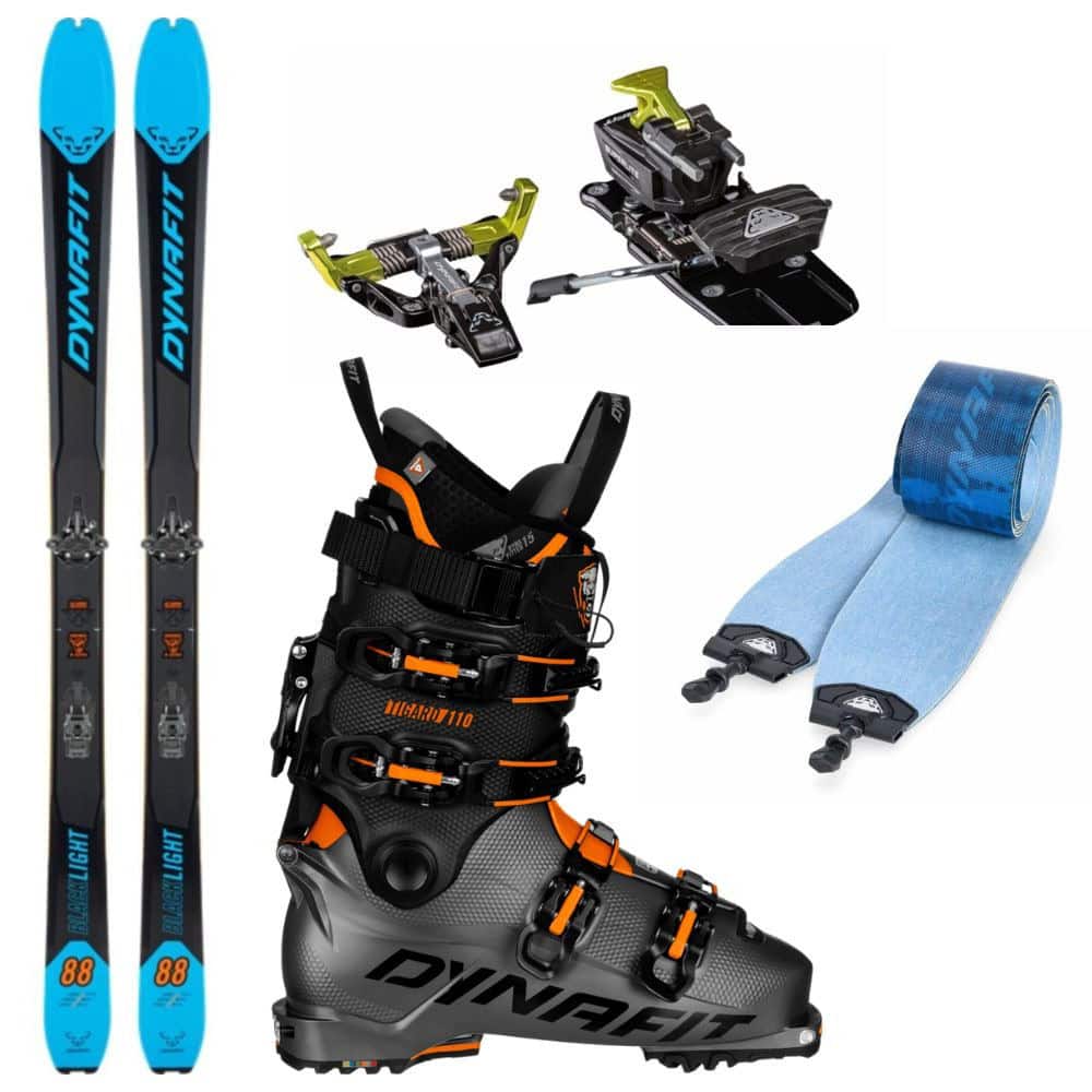 Skialpový set DYNAFIT Blacklight 88 Blue - Skialp sety -Unisex - 1
