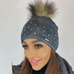 Zimná čiapka EISBÄR Dip Dye Lux Crystal MÜ Black