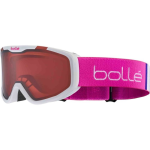 Lyžiarske okuliare BOLLÉ ROCKET White & Pink Matte - Vermillon Cat 2