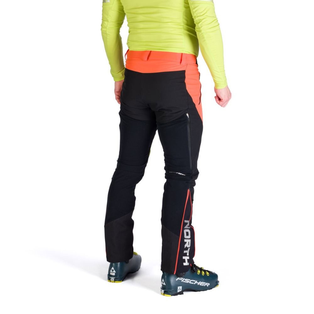 Skitouringové nohavice NORTHFINDER Rysy blackorange - Nohavice na bežky a skialp - 4