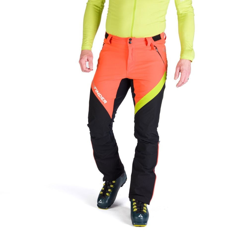 Skitouringové nohavice NORTHFINDER Rysy blackorange - Nohavice na bežky a skialp - 2