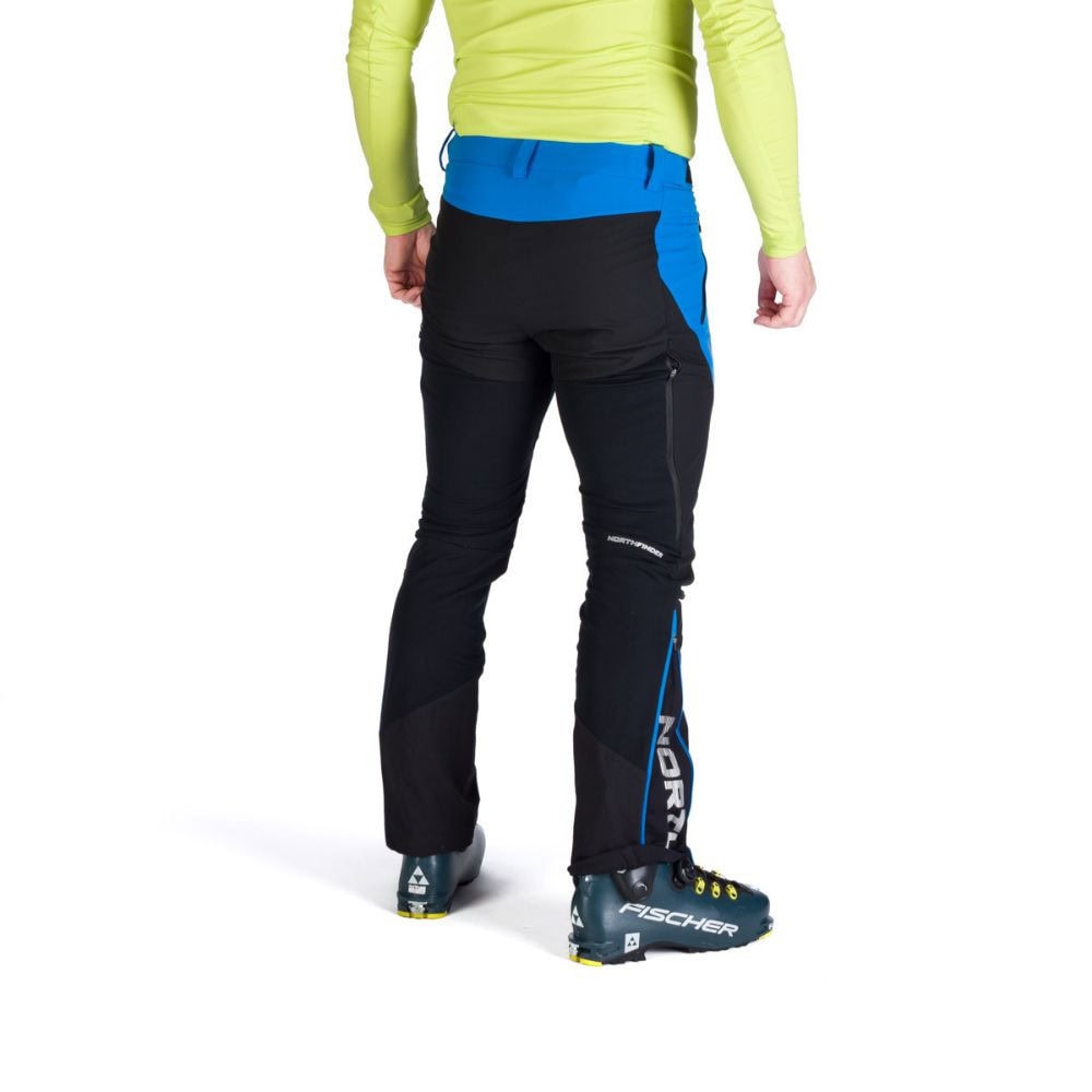 Skitouringové nohavice NORTHFINDER Rysy darkblueblack - Nohavice na bežky a skialp - 4