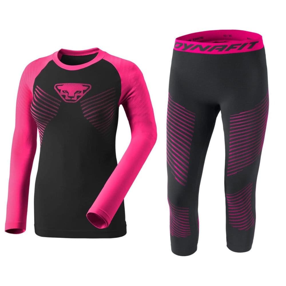 Dámsky komplet DYNAFIT Speed ​​Dryarn Longsleeve W Pink - Športové termoprádlo - 1