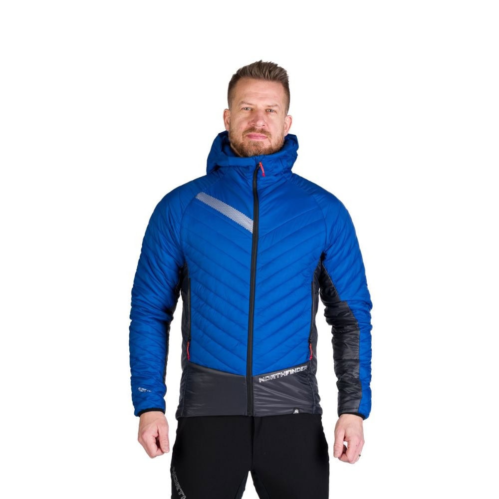 Ski-turingová bunda NORTHFINDER Primaloft Ohniste Blue - Bundy na bežky a skialp - 1