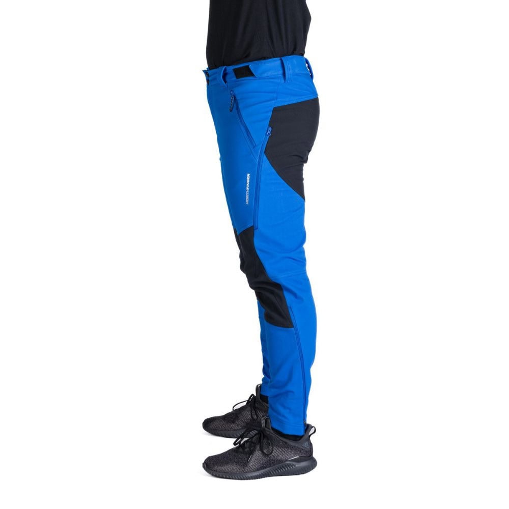 Panské softshellové nohavice NORTHFINDER Marcello Blue - Turistické nohavice - 3