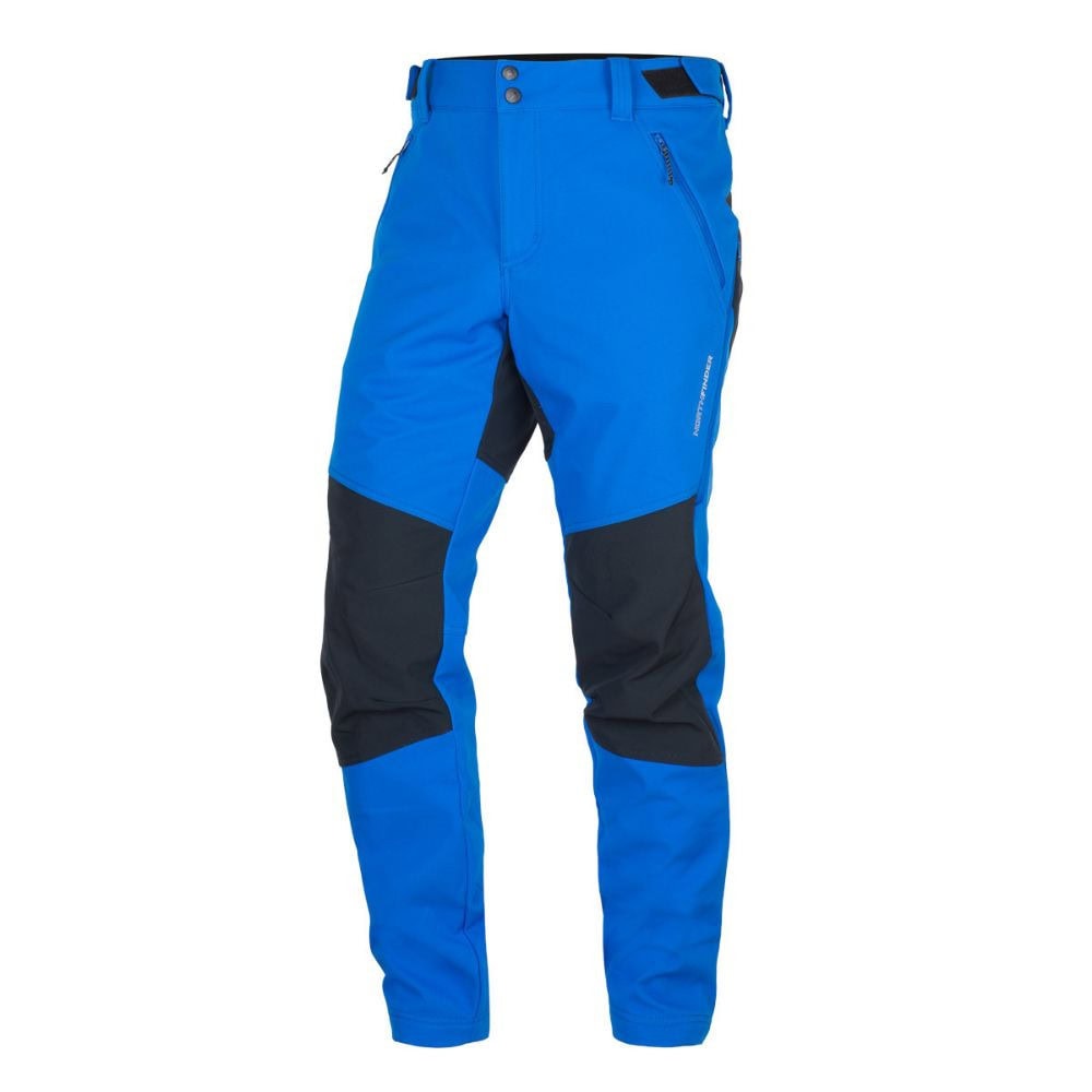 Panské softshellové nohavice NORTHFINDER Marcello Blue - Turistické nohavice - 9