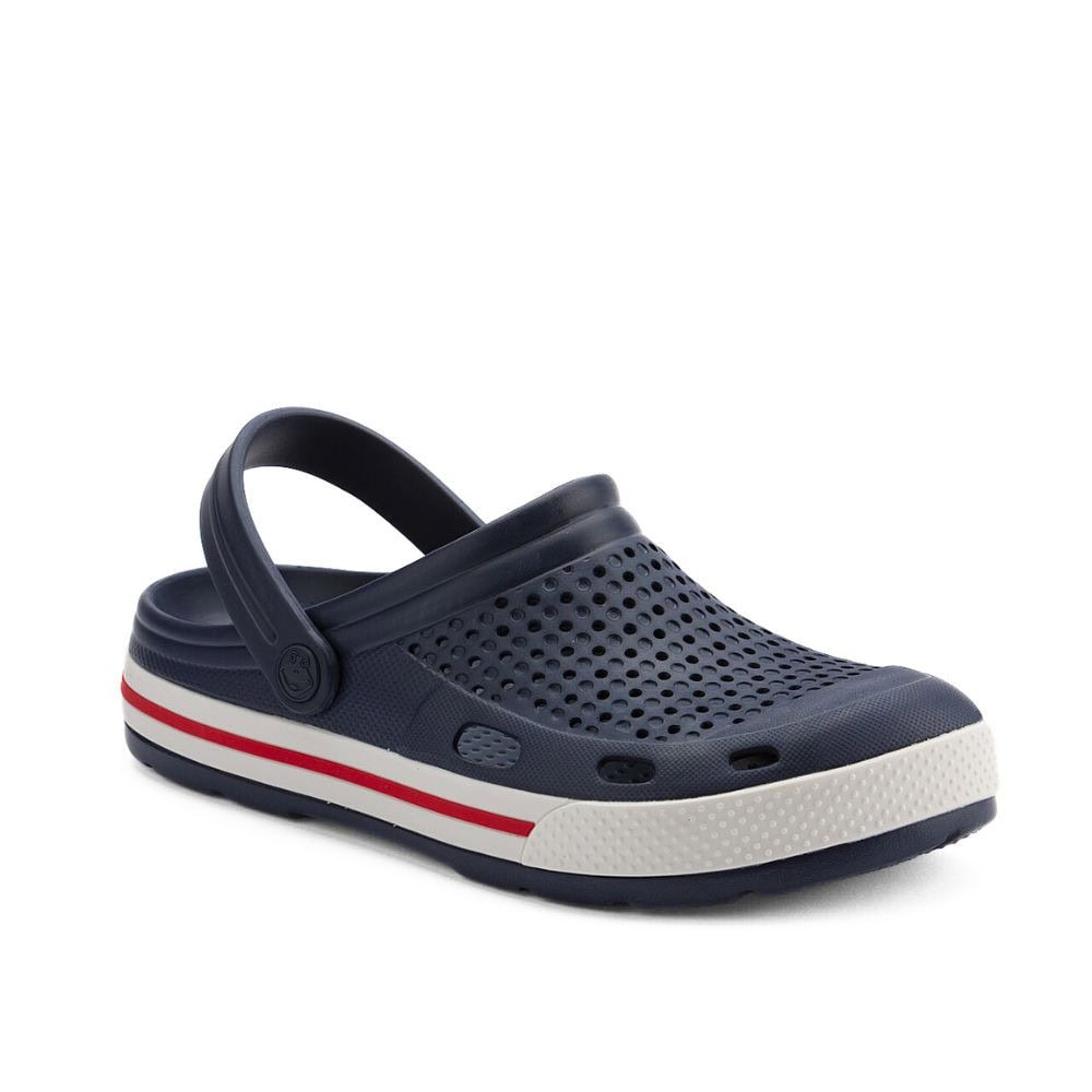 Šľapky COQUI Clogsy Lindo Navy/White - Šľapky a sandále - 2