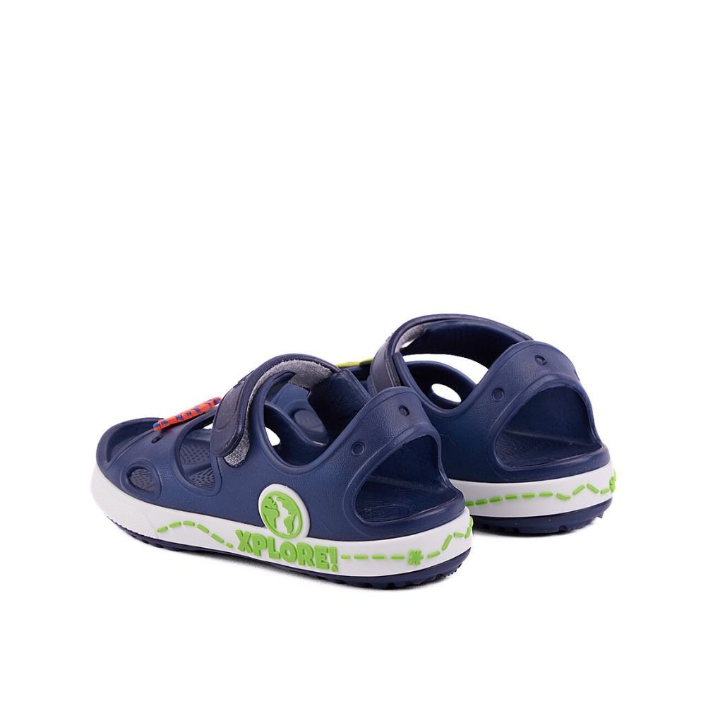 Sandále COQUI Yogi Navy/White Green - Detská obuv - 3