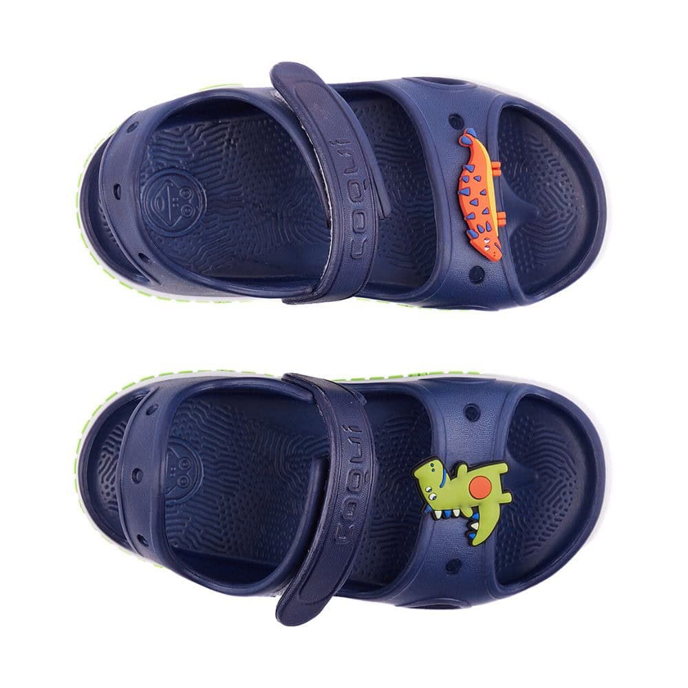 Sandále COQUI Yogi Navy/White Green - Detská obuv - 4