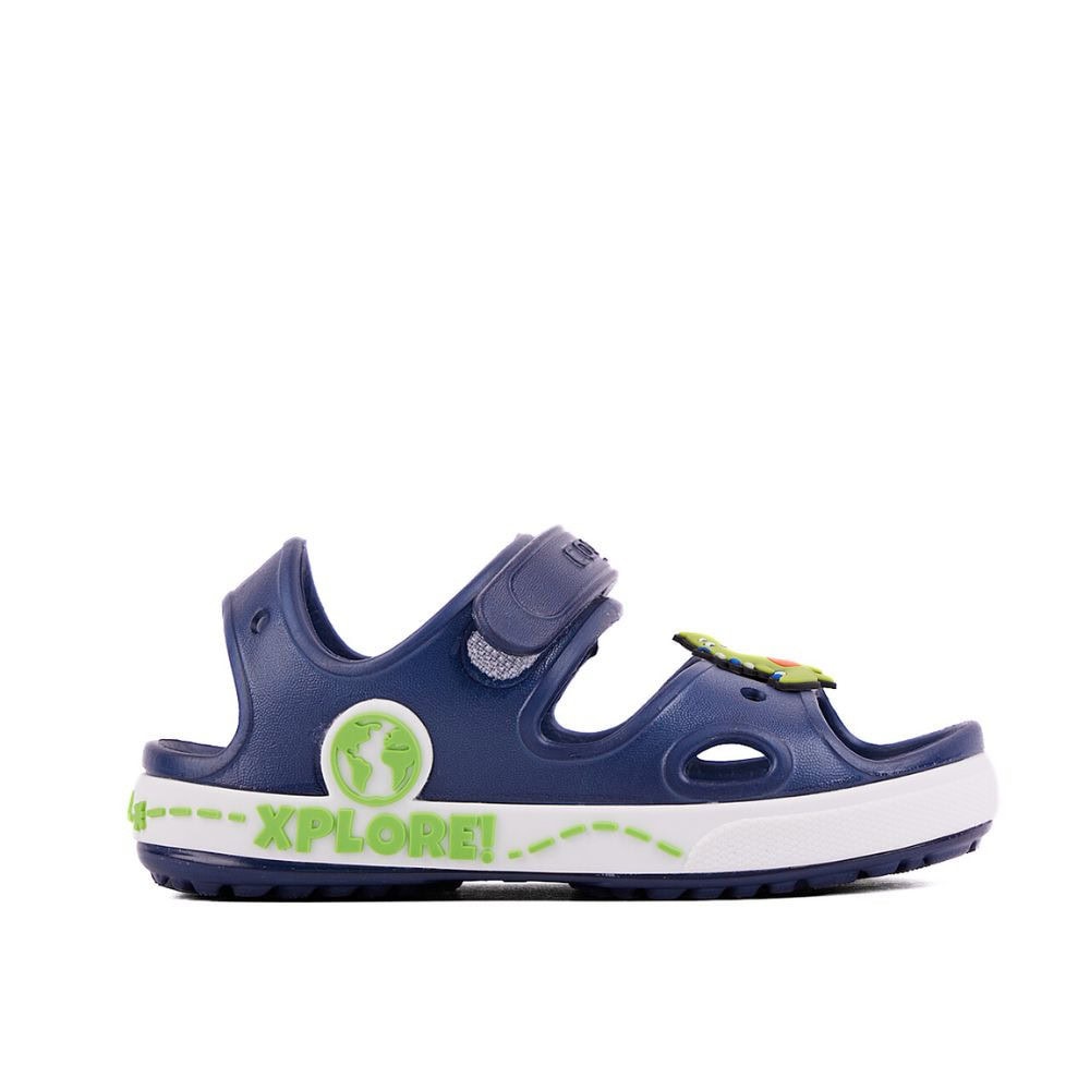 Sandále COQUI Yogi Navy/White Green - Detská obuv - 1