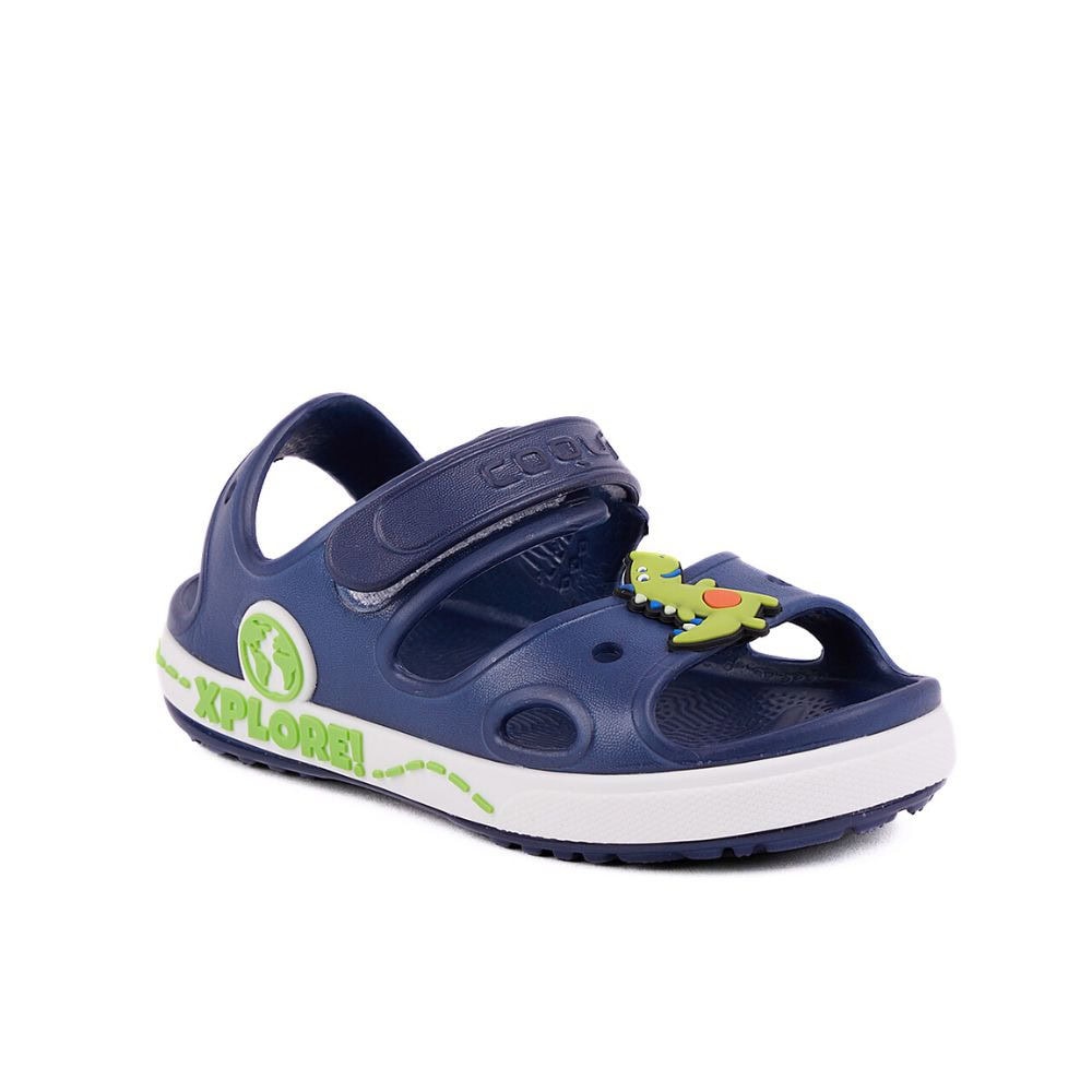 Sandále COQUI Yogi Navy/White Green - Detská obuv - 2
