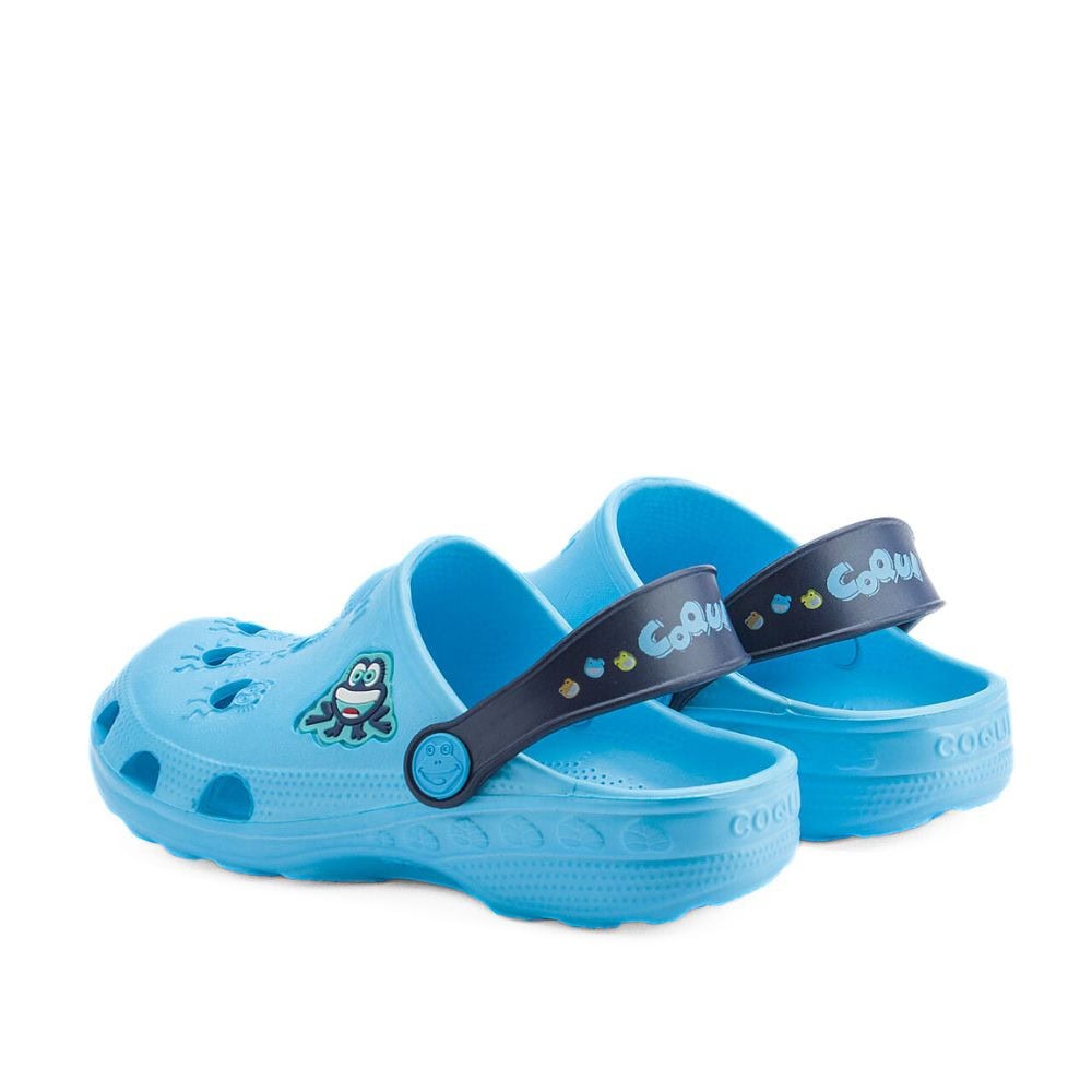 Šľapky COQUI Clogsy Little Frog Blue - Detská obuv - 3