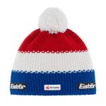 Zimná čiapka EISBÄR Star Pompon Mü SKA Kids, Červená/ Biela/ Modrá
