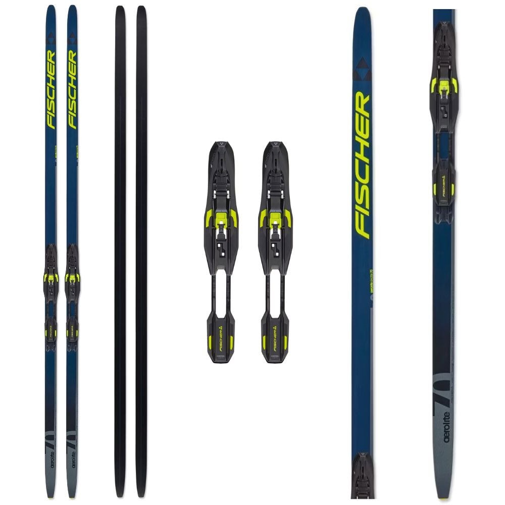 Bežkový set FISCHER Aerolite Skate 70 s viazaním NNN - Pánske sety - 1