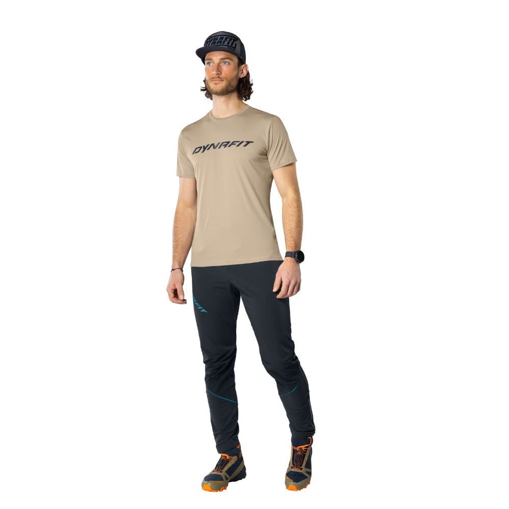 Tričko DYNAFIT Traverse T-shirt Men Rock Khaki - DYNAFIT - 2