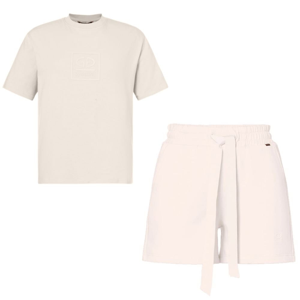 Komplet GOLDBERGH Nice Short & Legacy Short Sleeve Top Champagne - Dámske oblečenie - 2