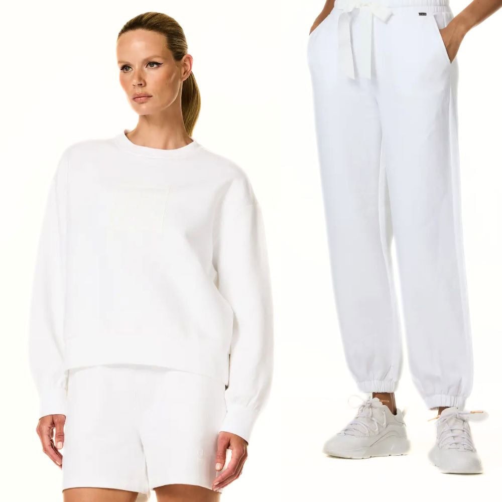 Komplet GOLDBERGH Relax Sweater & Lounger Pants White - Dámske oblečenie - 3