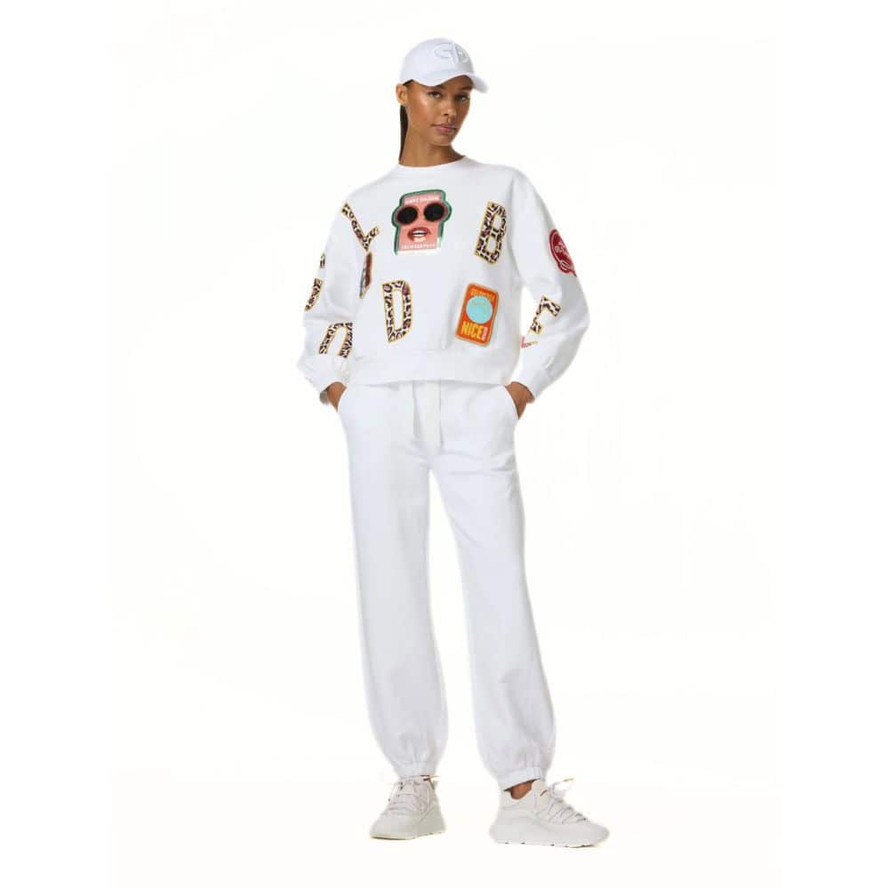 Komplet GOLDBERGH Piscine Sweater & Lounger Pants White - Dámske oblečenie - 1