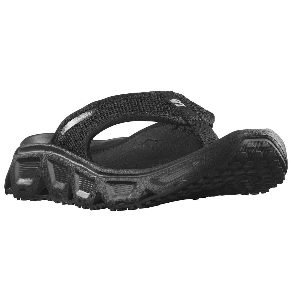 Obuv SALOMON Reelax Break 6.0 Black/Black/Alloy - Šľapky a sandále - 5