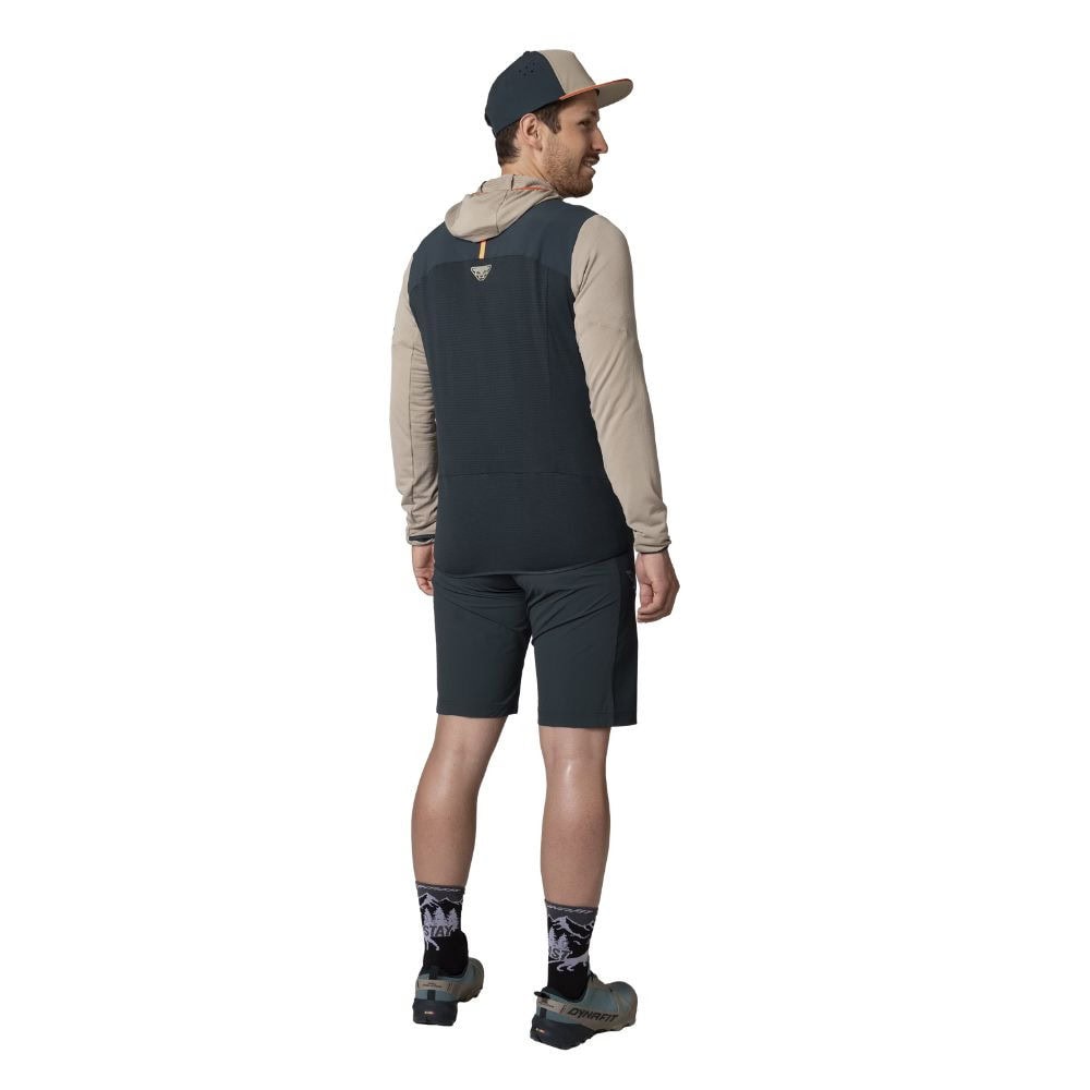Mikina DYNAFIT Traverse PTC Hooded Jacket M Rock Khaki - Mikiny s kapucňou - 3
