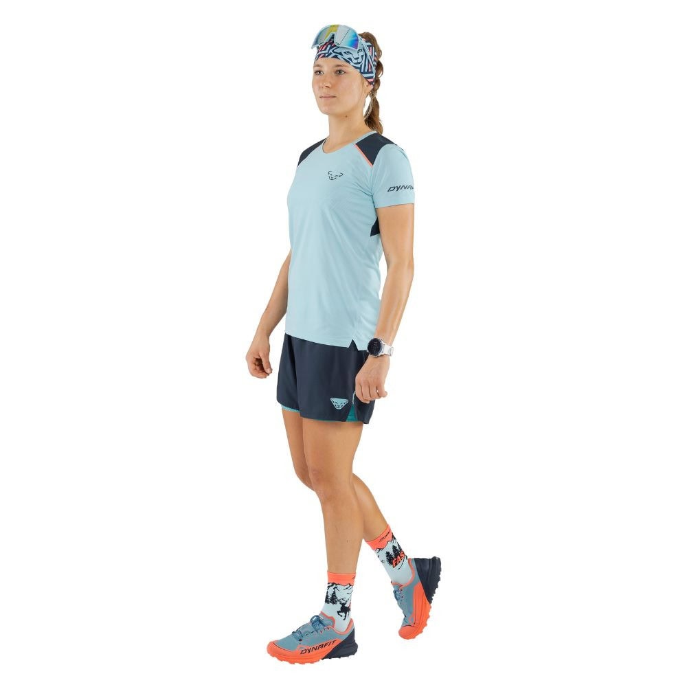 Kraťasy DYNAFIT Alpine Pro 2/1 Shorts W Blueberry Marine Blue - Dámske oblečenie - 2
