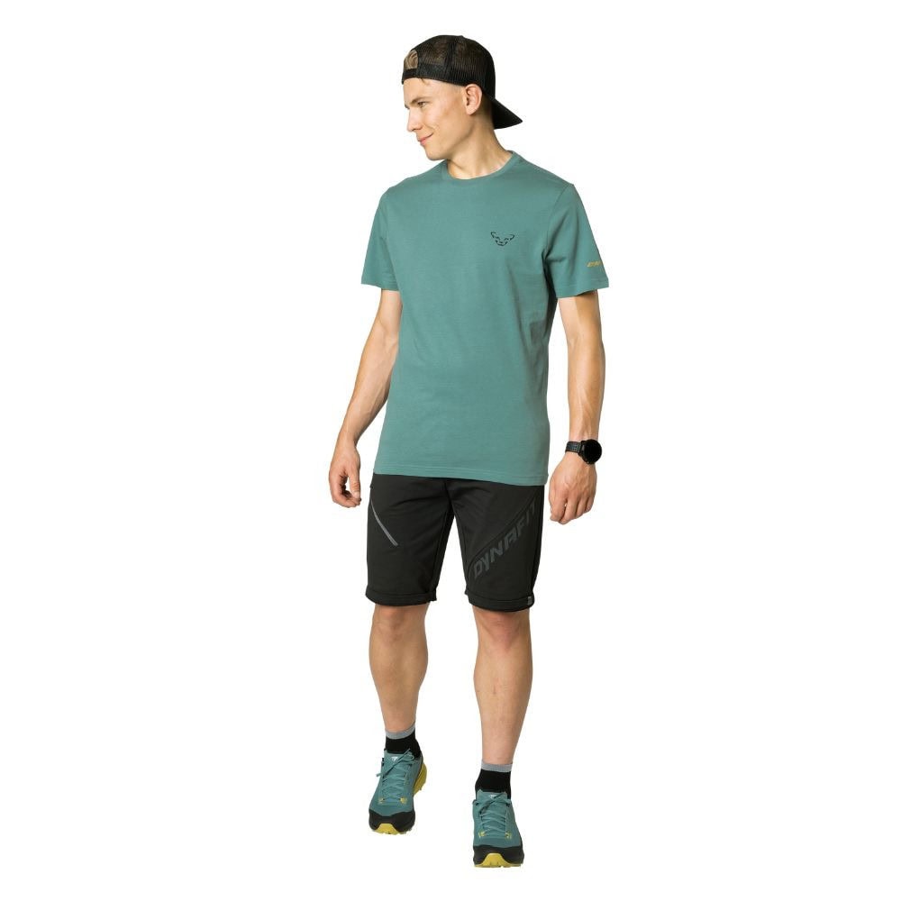 Tričko DYNAFIT 24/7 Graphic T-Shirt M Atlantic/Sunrise Trail - DYNAFIT - 2