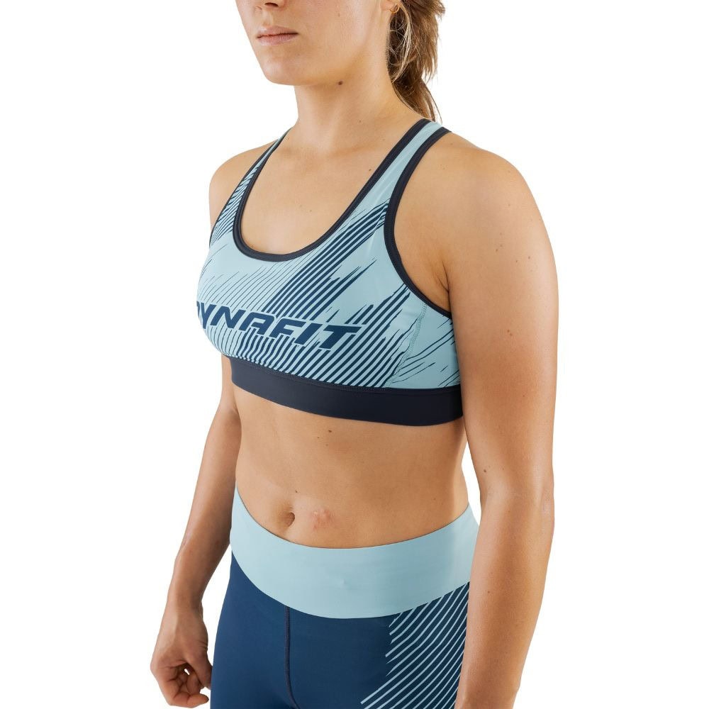 Športová podprsenka DYNAFIT Alpine Graphic Bra W Marine Blue - Športové podprsenky - 2