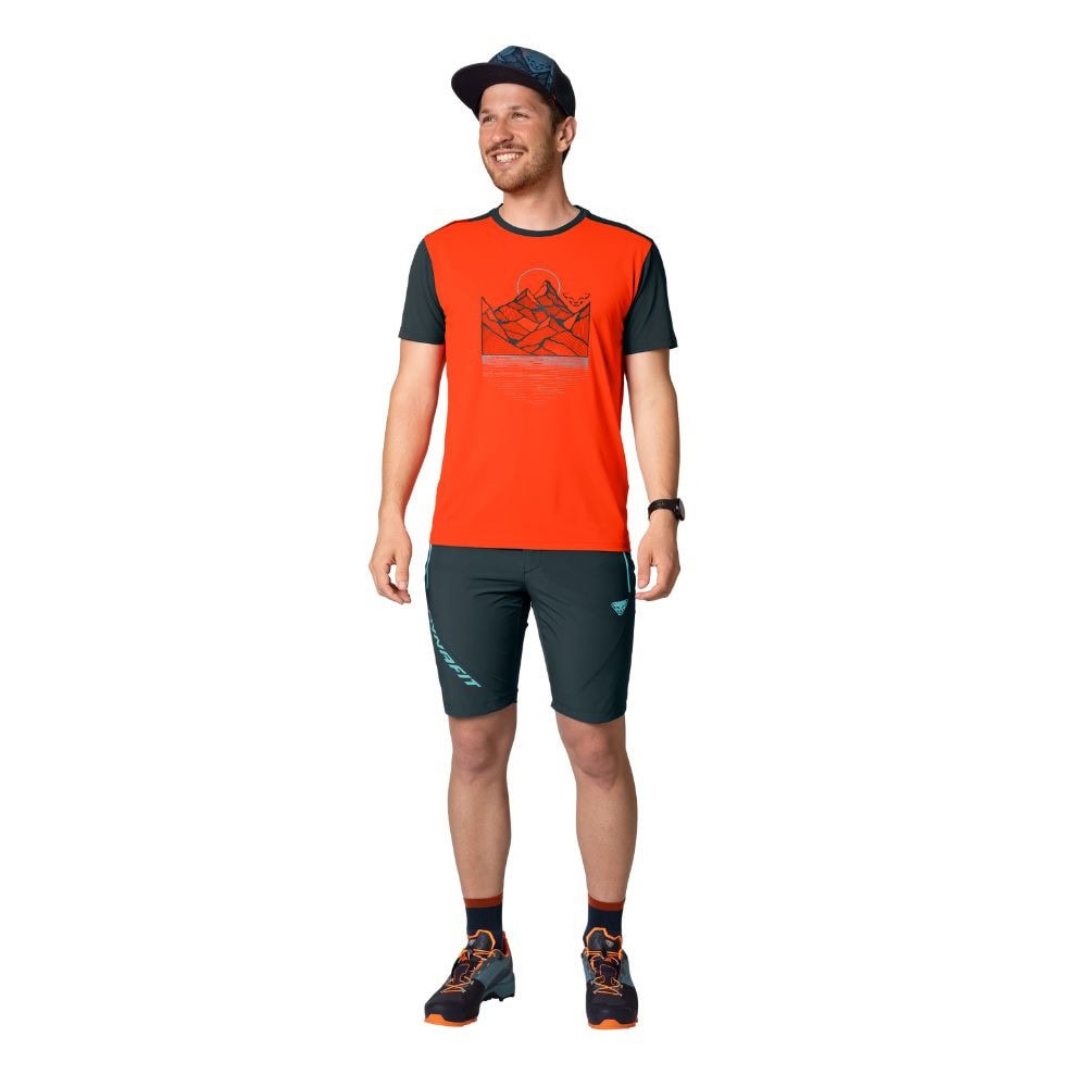 Kraťasy DYNAFIT Transalper2 Light DST Shorts M Blueberry - DYNAFIT - 3
