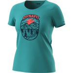 Tričko DYNAFIT Graphic Cotton W Brittany Blue