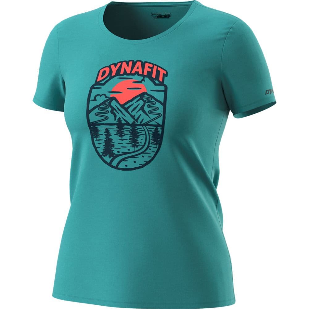 Tričko DYNAFIT Graphic Cotton W Brittany Blue - Dámske oblečenie - 1