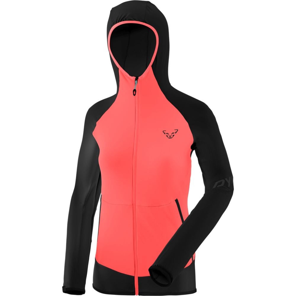 Mikina DYNAFIT Transalper Light Polartec® W Hoody Black Out - Mikiny s kapucňou - 1