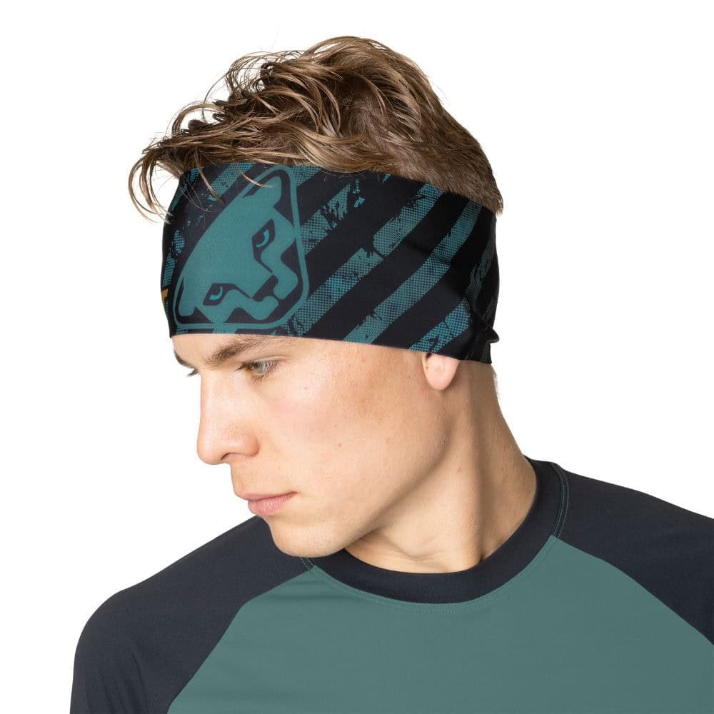 Čelenka DYNAFIT Graphic Performance Headband Atlantic/Trail - Čelenky - 3